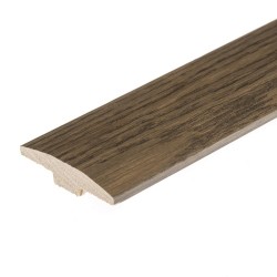 | Flexco Mount Castle Charcoal 2-in x 78-in Solid Wood Floor T-Moulding - ON93429