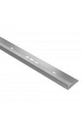 | Schluter Systems Vinpro-S Brushed Chrome Anodized Aluminum 0.125-in x 98.5-in Metal Floor Feature Strip - ER78907