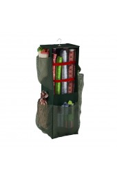 Holiday Storage| Hastings Home 11-in x 34-in 20-Roll Green Wrapping Paper Storage Container - YQ94272