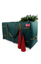 Holiday Storage| TreeKeeper 25-in W x 31-in H Green Rolling Christmas Tree Storage Bag (For Tree Heights 12.1-ft-13-ft) - CT51739