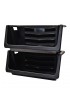 Storage Bins & Baskets| Blue Hawk 16.21-in W x 14.49-in H x 31.3-in D Black Plastic Stackable Bin - WJ69429