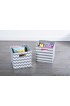 Storage Bins & Baskets| DII 12.9-in W x 12.9-in H x 12.9-in D Gray Polyester Collapsible Stackable Bin - LB46386