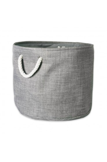 Storage Bins & Baskets| DII 16-in W x 15-in H x 16-in D Gray Polyester Collapsible Bin - PZ41662