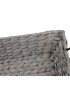 Storage Bins & Baskets| Grayson Lane 19-in W x 3.5-in H x 12-in D Grey Water Hyacinth Tray - RP91018