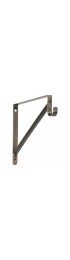 Closet Rods| LIDO Designs 12.5-in L x 10.88-in H Aged Bronze Metal Closet Rod with Hardware - PT37514