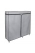 Clothing Storage & Accessories| Honey-Can-Do Gray/Black Steel Portable Closet - AY74951