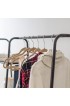 Clothing Storage & Accessories| IRIS Black Steel Clothing Rack - IJ00768