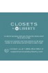 Wood Closet Organizers| Closets by Liberty 7.1-ft to 7.1-ft W x 7-ft H Classic White Wood Closet Kit - QE64869