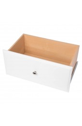 Wood Closet Organizers| Easy Track 24-in x 12-in x 14-in White Drawer Unit - JD44015