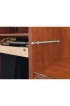 Wood Closet Organizers| Rev-A-Shelf Closet Accessories 1.25-in x 1.125-in x 12-in Satin Nickel Valet Rod - AN54209