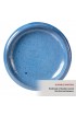 Bird & Wildlife| Alfresco Home 38-8611 22.75-in H Snow Blue Ceramic Birdbath Bowl - BL93504