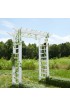 Garden Arbors & Trellises| Vita New England Arbors 5-ft W x 8.8-ft H White Garden Arbor - GK89430