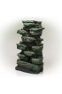 Outdoor Fountains| Alpine Corporation 39-in H Resin Tiered Fountain Outdoor Fountain - CR17455