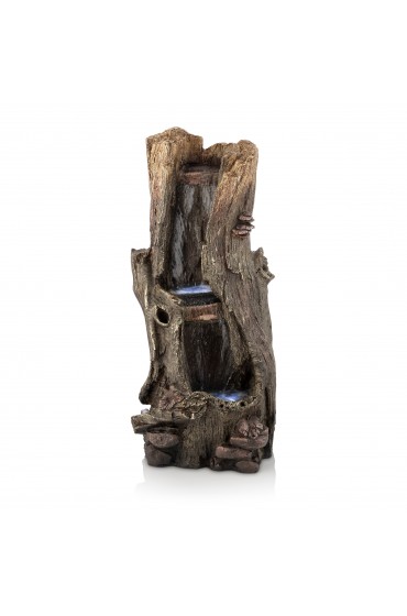 Outdoor Fountains| Alpine Corporation 41-in H Resin Tiered Fountain Outdoor Fountain - TD37376