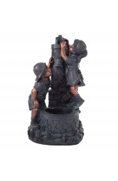 Outdoor Fountains| Nature Spring Fountains 28-in H Resin Fountain Statue Outdoor Fountain - UF11835