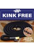 Garden Hoses| Big Boss DAC-5 Xhose 5/8-in x 25-ft-Duty Kink Free Woven Black Hose - BC06631