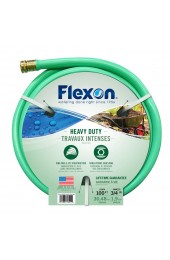 Garden Hoses| FLEXON 3/4 x 100ft Heavy Duty Garden Hose - QI46426