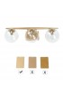 Vanity Lights| Uolfin Mil 3-Light Gold Modern/Contemporary Vanity Light Bar - LJ34919