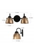 Vanity Lights| Uolfin Sir 2-Light Gold Industrial Vanity Light Bar - GU32875