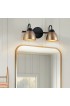 Vanity Lights| Uolfin Sir 2-Light Gold Industrial Vanity Light Bar - GU32875