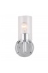 Wall Sconces| EGLO Devora 6-in W 1-Light Chrome Transitional Wall Sconce - GP72555