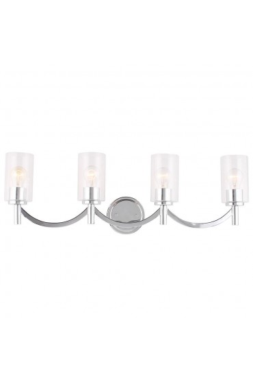 Wall Sconces| EGLO Devora 6-in W 4-Light Chrome Transitional Wall Sconce - BW38810