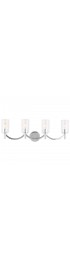Wall Sconces| EGLO Devora 6-in W 4-Light Chrome Transitional Wall Sconce - BW38810
