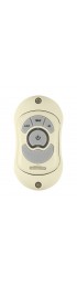 Ceiling Fan Accessories| Fanimation 3-Speed Off-white Handheld/Wall-mount Ceiling Fan Remote Control - CP90078