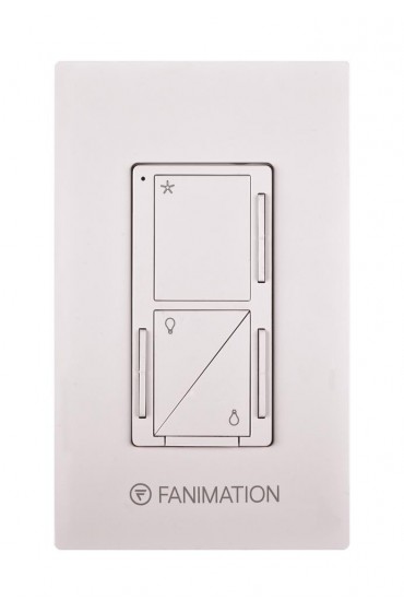 Ceiling Fan Accessories| Fanimation 3-Speed White Wall-mount Ceiling Fan Remote Control - EO26241