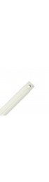 Ceiling Fan Accessories| Hunter Hunter 60-in Fresh White Steel Indoor Ceiling Fan Downrod - LG73282
