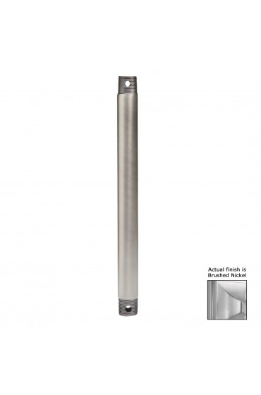 Ceiling Fan Accessories| Kichler 60-in Brushed Nickel Steel Outdoor Ceiling Fan Downrod - LX80967