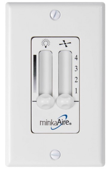 Ceiling Fan Accessories| Minka Aire 4-Speed Off-White Wall-Mount Ceiling Fan Remote Control - EB61196