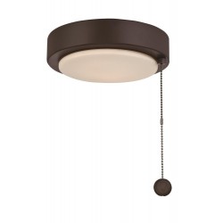 Ceiling Fan Parts| Fanimation Low Profile 1-Light Oil-Rubbed Bronze LED Ceiling Fan Light Kit - ZO16085