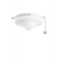 Ceiling Fan Parts| Kichler 2-Light White LED Ceiling Fan Light Kit - LU51785