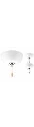 Ceiling Fan Parts| Progress Lighting Wisten 2-Light Unfinished LED Ceiling Fan Light Kit - NQ14072