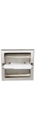 Toilet Paper Holders| Design House Millbridge Satin Nickel Recessed Spring-loaded Toilet Paper Holder - BU47701