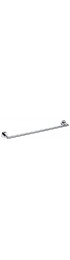 Towel Bars| ANZZI Caster 2 23-in Polished Chrome Wall Mount Single Towel Bar - WS44031