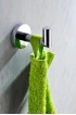 Towel Hooks| ANZZI Caster Single Polished Chrome Towel Hook - KA00007