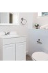 Towel Rings| Design House Kimball Satin Nickel Wall Mount Towel Ring - BH91145