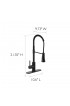 Kitchen Faucets| Design House Spencer Oil Rubbed Bronze 1-Handle Deck-Mount Pull-Down Handle Kitchen Faucet (Deck Plate Included) - TR96603