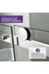 Shower Doors| ANZZI Kahn 48-in W x 76-in H Frameless Sliding Brushed Nickel Standard Shower Door (Clear Glass) - EH32486