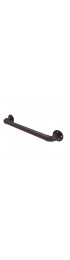 Grab Bars| Allied Brass Pipeline Antique Bronze Wall Mount (Ada Compliant) Grab Bar (350-lb  Weight Capacity) - VI15386