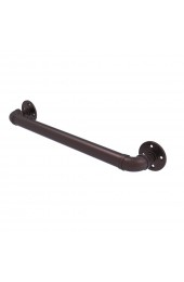 Grab Bars| Allied Brass Pipeline Antique Bronze Wall Mount (Ada Compliant) Grab Bar (350-lb Weight Capacity) - EB66427