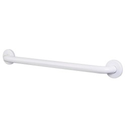 Grab Bars| CSI Bathware Straight Bar Powder White Wall Mount (Ada Compliant) Grab Bar (500-lb  Weight Capacity) - JN81195