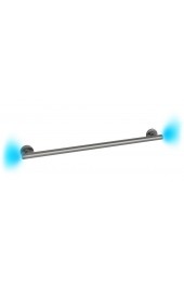 Grab Bars| evekare LED grab bar Gunmetal Wall Mount (Ada Compliant) Grab Bar (550-lb Weight Capacity) - WZ43756