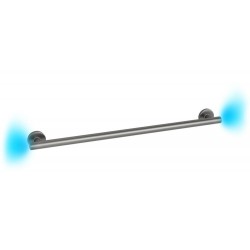 Grab Bars| evekare LED grab bar Gunmetal Wall Mount (Ada Compliant) Grab Bar (550-lb  Weight Capacity) - WZ43756