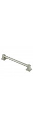 Grab Bars| Moen 90 Degree Brushed Nickel Wall Mount (Ada Compliant) Grab Bar (500-lb  Weight Capacity) - QM42739