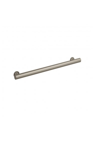 Grab Bars| Sterling Nickel Frame/Glass Wall Mount Grab Bar (250-lb Weight Capacity) - TY09506