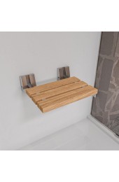 Shower Seats| ALFI brand Teak Wood Teak Wall Mount Shower Chair (Ada Compliant) - NK89203