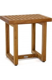 Shower Seats| AquaTeak Teak Oil Teak Freestanding Shower Chair - KG30065